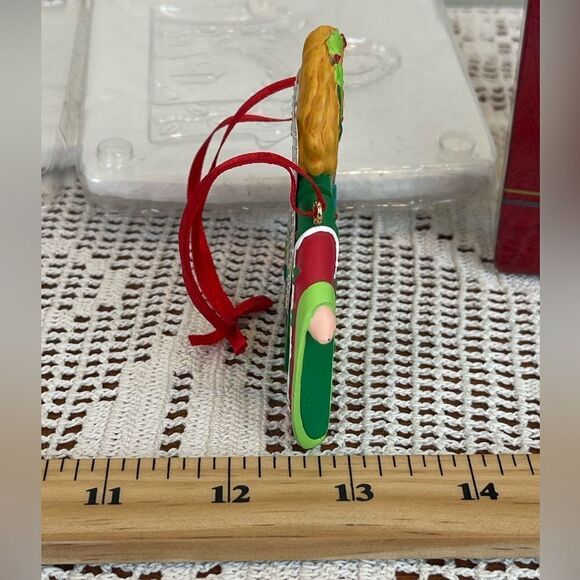 Carlton Cards New Home 2001 Angel Christmas Ornament || Vintage ornament - Picture 5 of 11